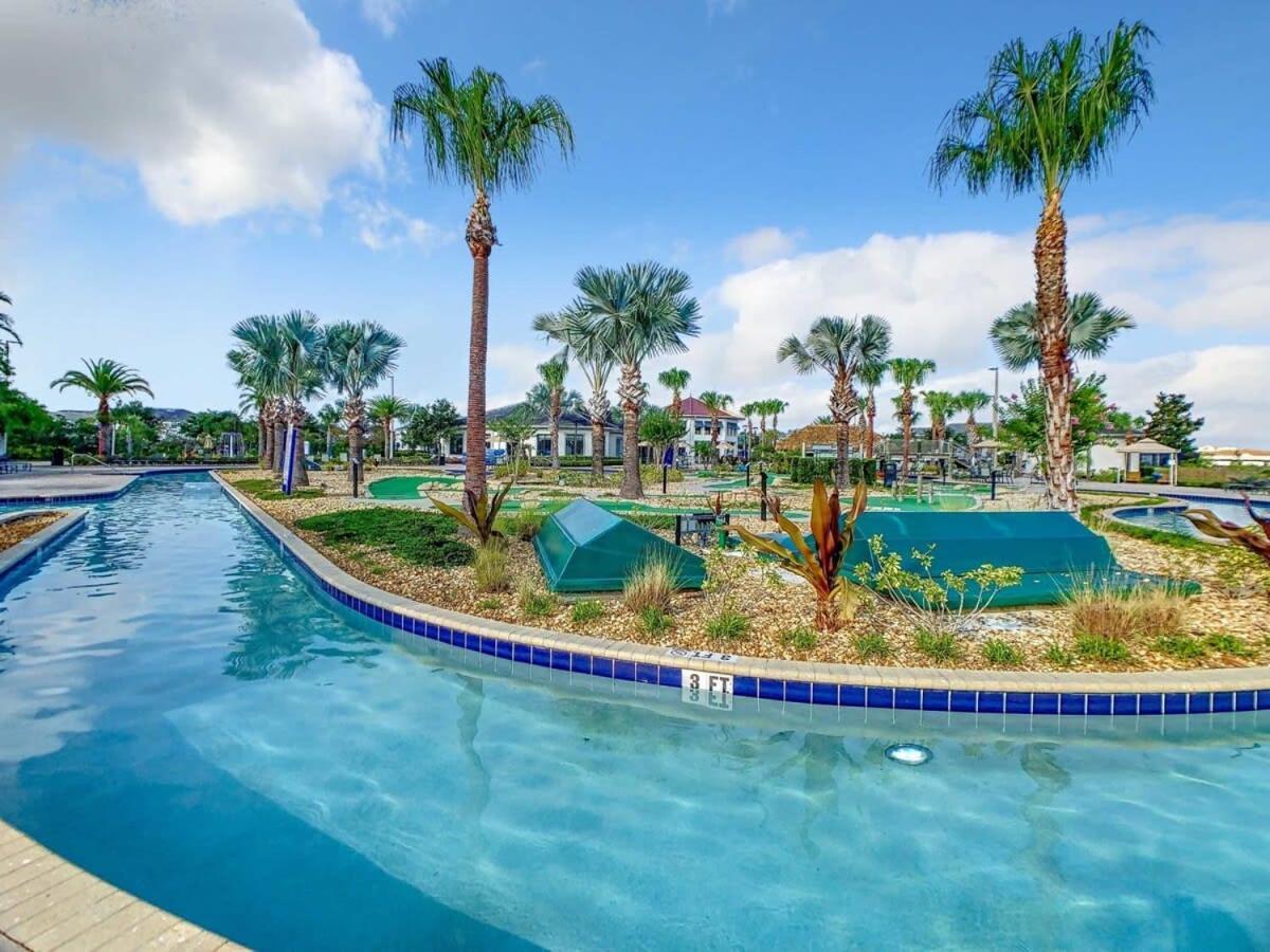 Gorgeous 2Br Lakeview Condo With Waterpark Kissimmee Bagian luar foto