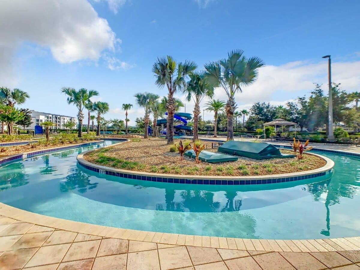 Gorgeous 2Br Lakeview Condo With Waterpark Kissimmee Bagian luar foto