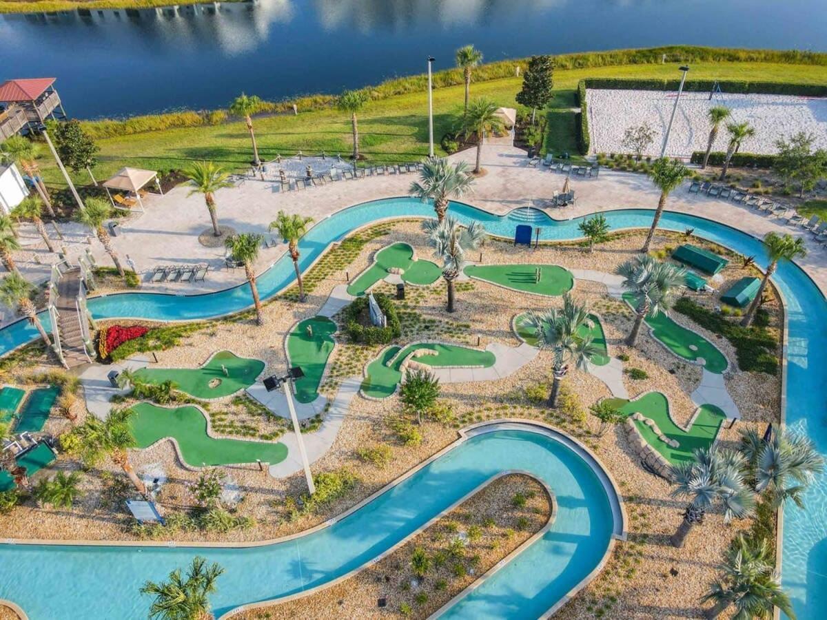 Gorgeous 2Br Lakeview Condo With Waterpark Kissimmee Bagian luar foto